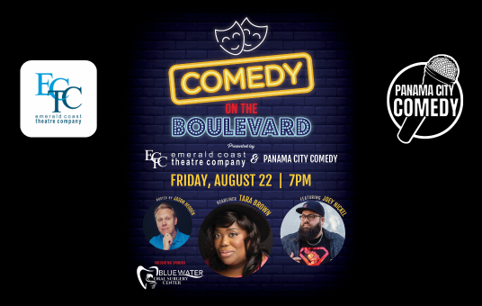 Comedy on the Boulevard @ Emerald Coast Theatre Company in Sandestin (clean comedy)