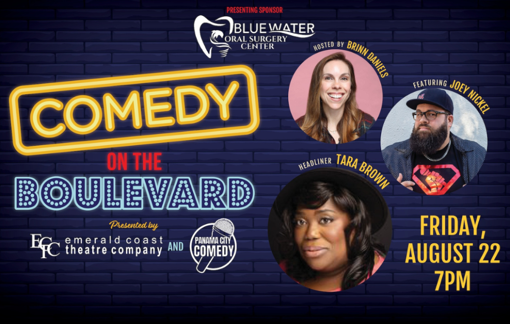 Comedy on the Boulevard @ Emerald Coast Theatre Company in Sandestin (clean comedy)