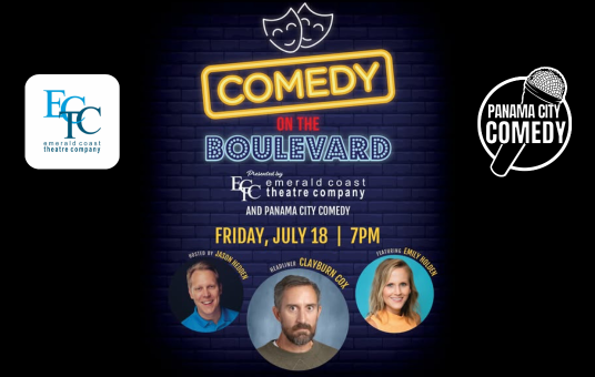 Comedy on the Boulevard @ Emerald Coast Theatre Company in Sandestin (clean comedy)