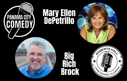 Panama City Comedy @ Roberts Hall w/ Mary Ellen DePetrillo & Big Rich Brock