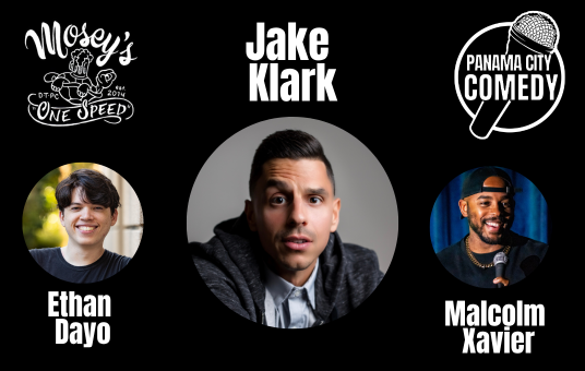 Panama City Comedy @ Mosey's Downtown w/ Jake Klark
