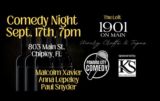 Panama City Comedy @ 1901 on Main (CHIPLEY)