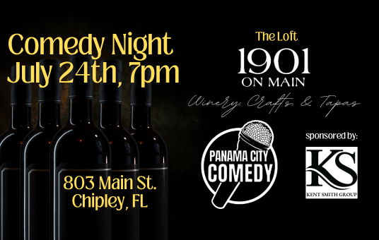 Panama City Comedy @ 1901 on Main in Chipley