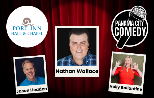 Panama City Comedy @ Port Inn Hall in Port St. Joe